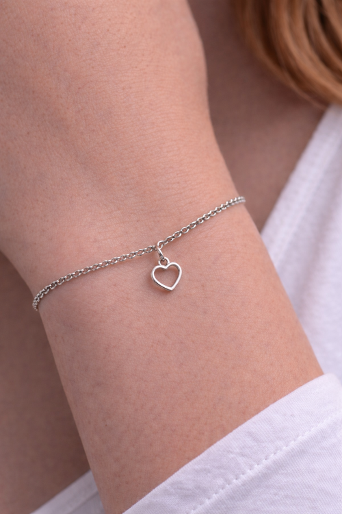 Bracciale Cuore - Sunny & Olaf